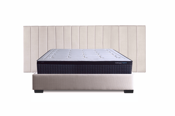 Extended Bed & Mattress Bundle (Super King, King, Queen) - Camilla Coastal Luxe (Beige)