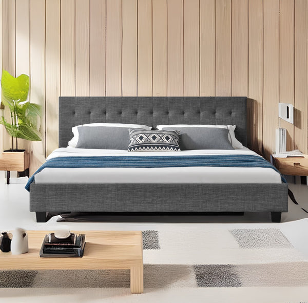 Bed Frame & Mattress Bundle (Super King, King, Queen, Double) - Grayson