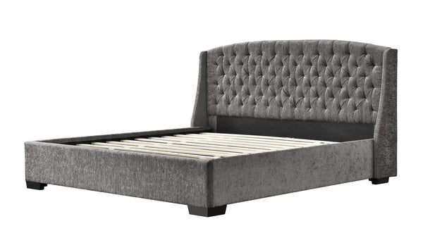 Bed Frame and Mattress Bundle (Super King, King, Queen) - Hampton Elite (Chenille Upholstery)
