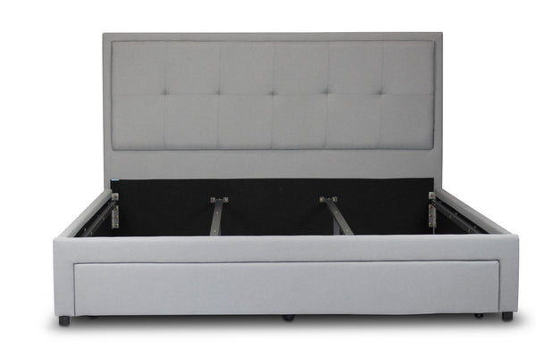 Bed Frame and Mattress Bundle (Super King, King, Queen) - Brooklyn with Storage Drawer