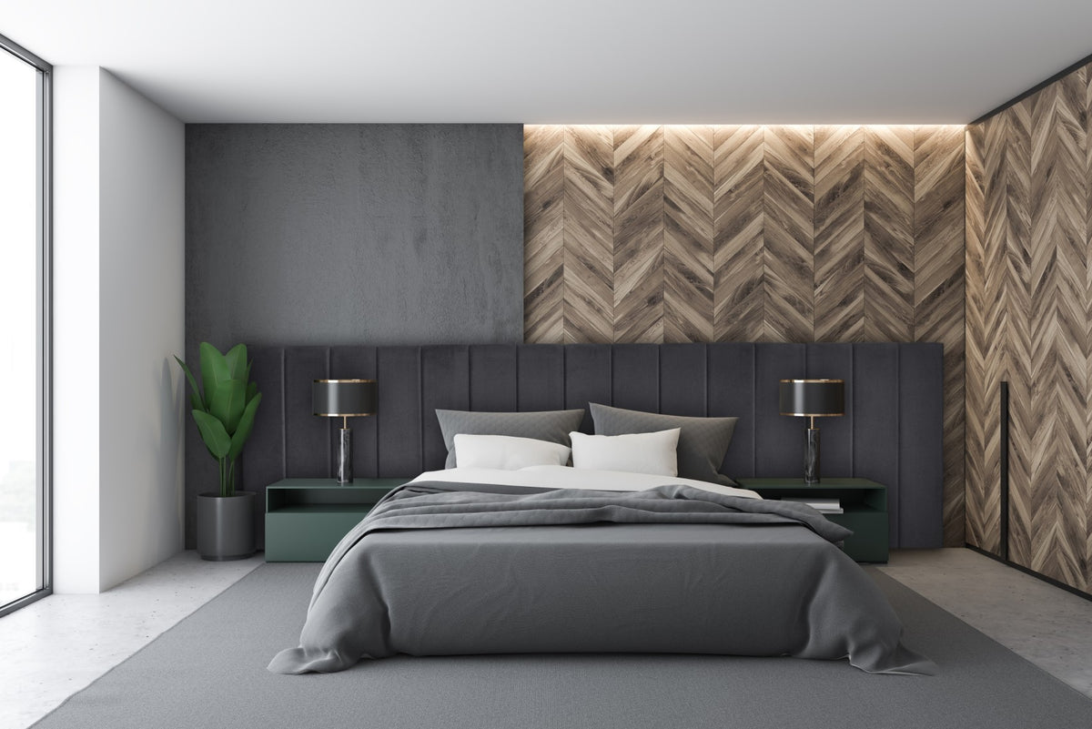 Extended Bed Frame & Mattress Bundle (Super King, King, Queen, Double) - Mayfair Charcoal Velvet