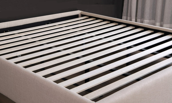 Bed Base (Super King, King, Queen) - Camilla Coastal Luxe (Beige)