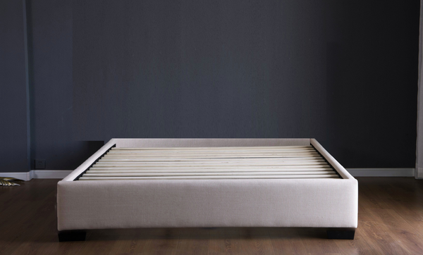 Bed Base (Super King, King, Queen) - Camilla Coastal Luxe (Beige)