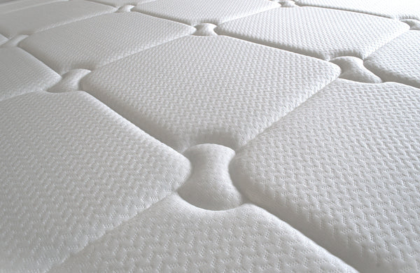 Extended Bed Frame & Mattress Bundle (Super King, King, Queen) - Sophie Ivory Bouclé