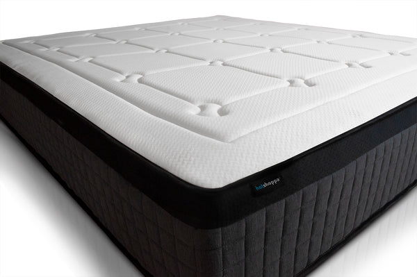 Extended Bed Frame & Mattress Bundle (Super King, King, Queen) - Sophie Ivory Bouclé