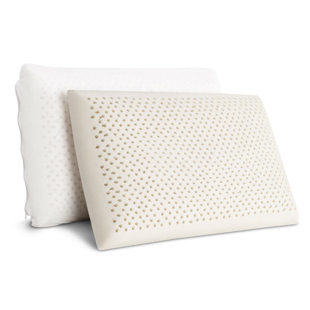 Natural Latex Pillows (Set of 2)